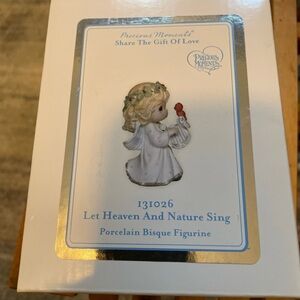 Precious Moments LET HEAVEN AND NATURE SING  3rd Annual Angel Series 131026